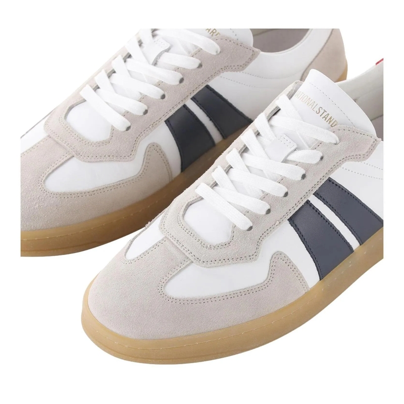 National Standard Veterschoenen Sneaker aus Leder beige(Image 4)