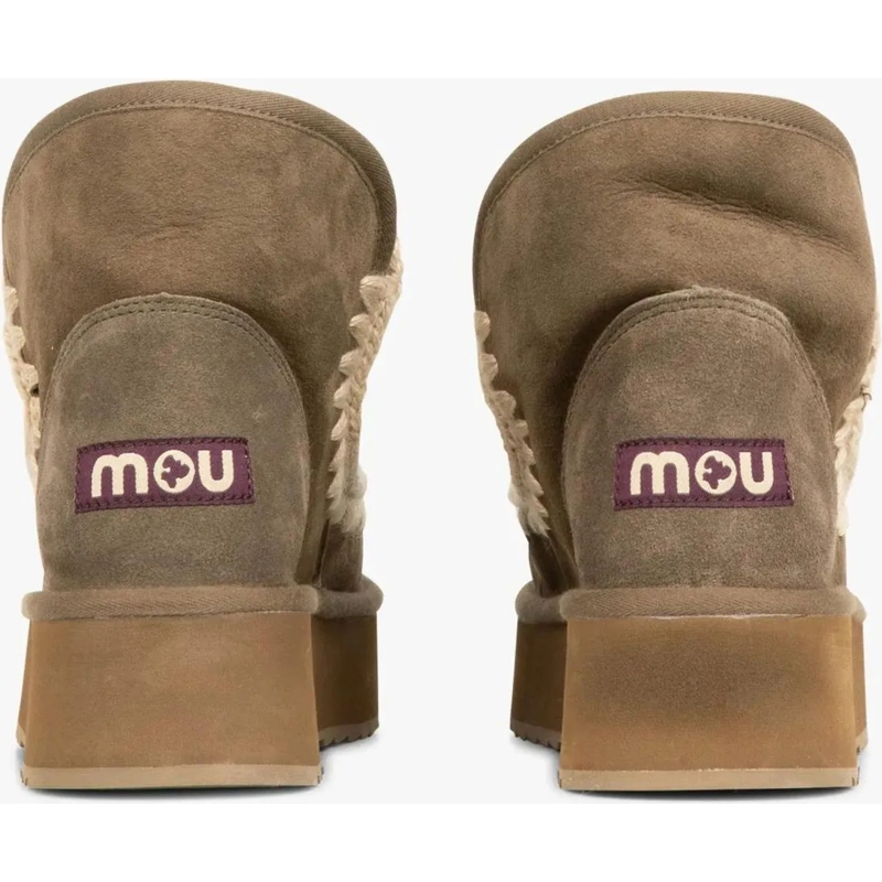 Mou Stiefel Dames Mini Eskimo Platform Boot grün(Image 7)