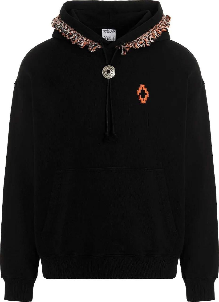 Marcelo burlon hoodie sale on sale