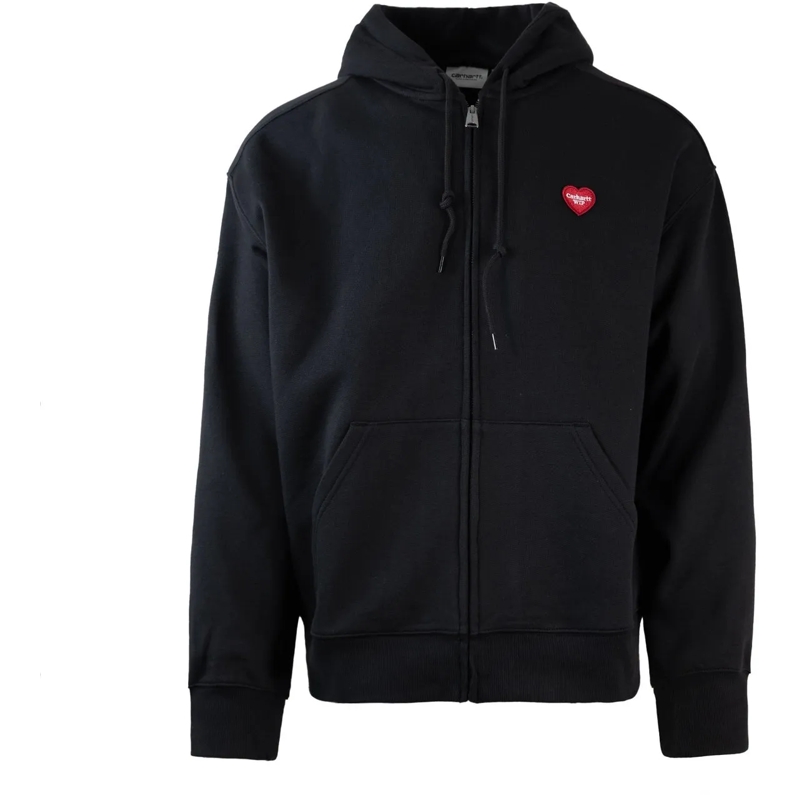 Carhartt Wip  Timeless Black Knit Sweater With Classic Fit Black