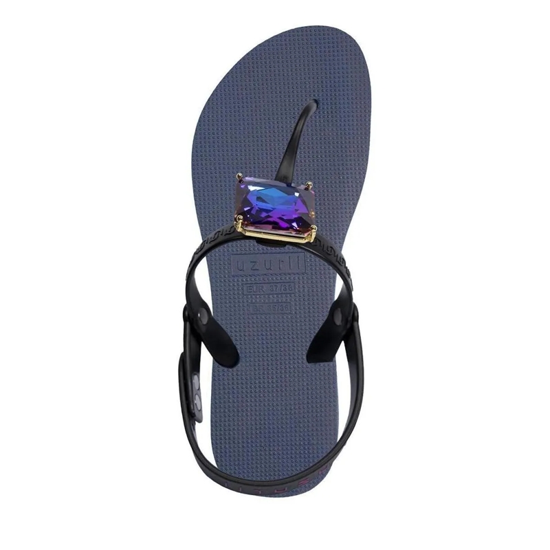 UZURII Flip Flops Zehentrenner Selena Diamond Blue marineblau(Image 3)
