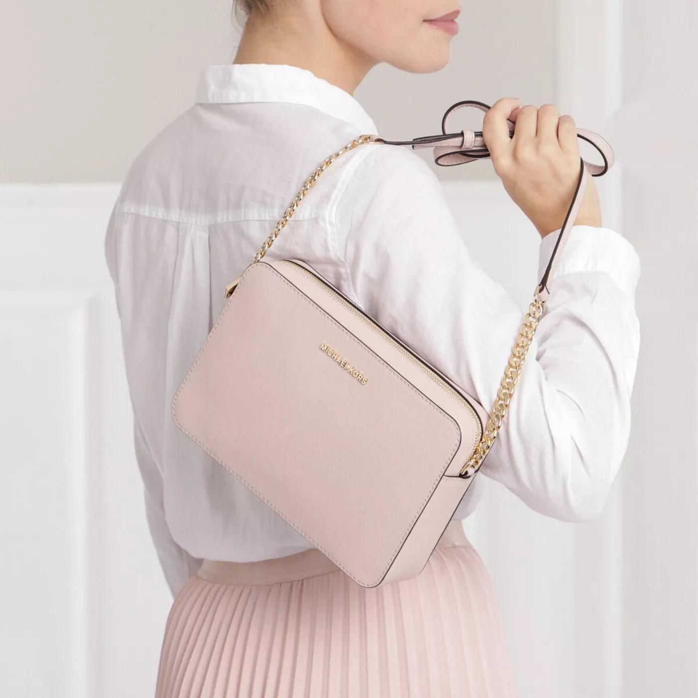 Michael Kors Crossbody bags Jet Set Umhängetasche Rosa 32S4GTVC3L in poeder roze
