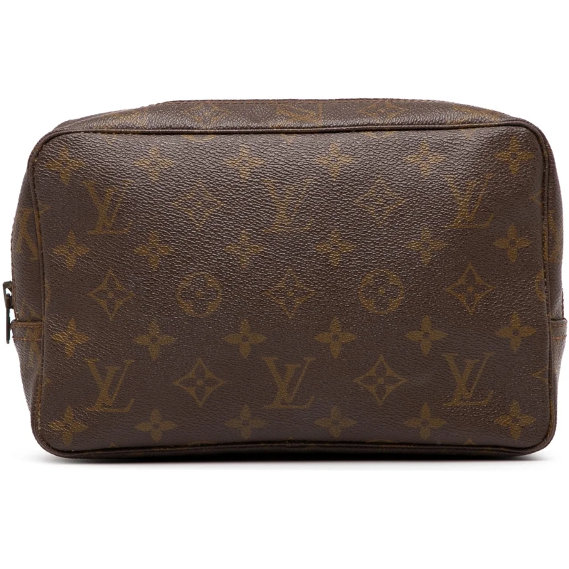 Louis Vuitton Pochette Monogram Trousse Toilette 23 braun