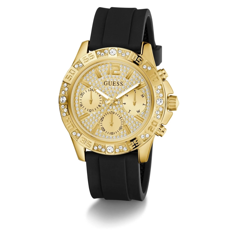 Guess Quarzuhr Quarz-Analoguhr Majesty schwarz(Image 5)