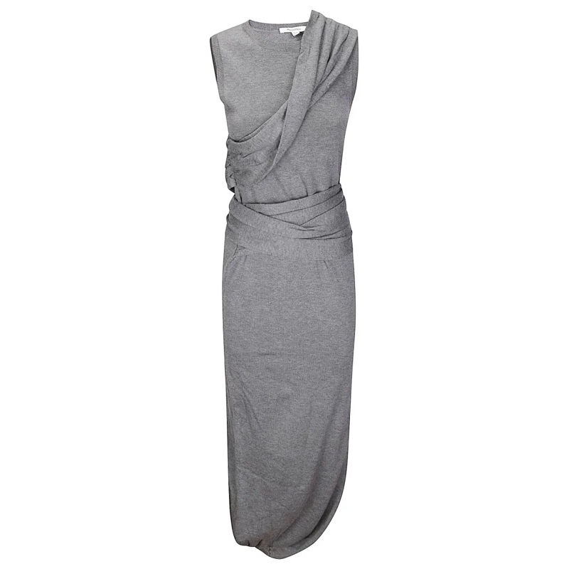 J.W.Anderson  Sleeveless Fitted Dress Grey