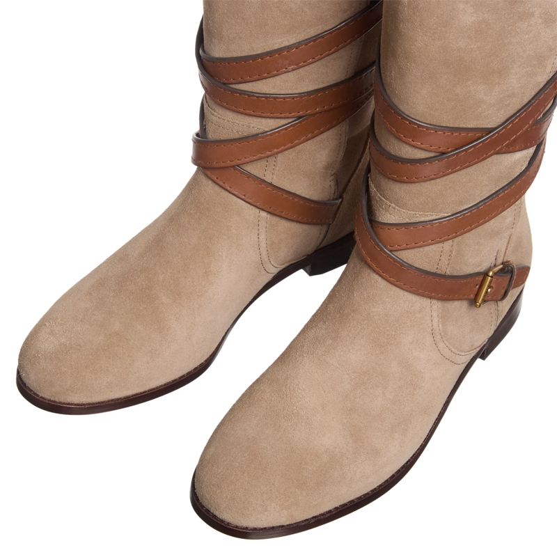 Lauren Ralph Lauren Stiefeletten Briannah Boots Mid Boot Honey Tan/Deep Saddle Tan(Image 5)