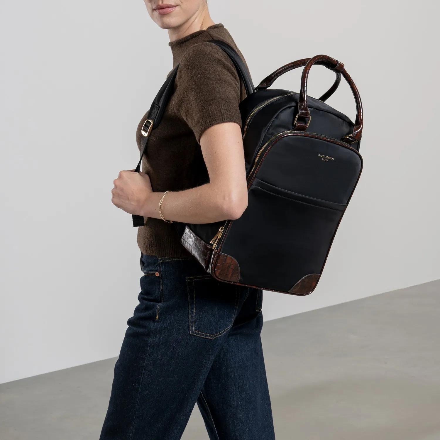 Thumbnail - Isabel Bernard Rucksäcke - Du Louvre Cher Rucksack - Gr. unisize - in Schwarz - für Damen