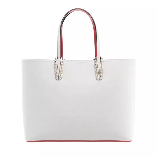 Christian Louboutin Tote Cabata Loubinthesky Print White Shoppingväska
