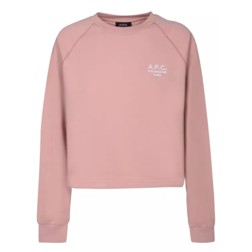 A.P.C. Pink Long-Sleeve Sweatshirt Pink 