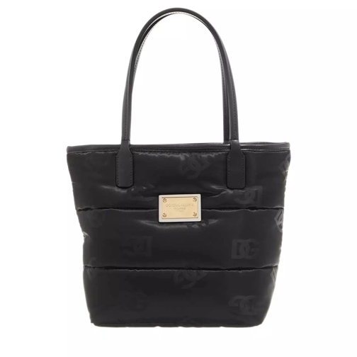 Dolce&Gabbana Shopping Bag Black Rymlig shoppingväska
