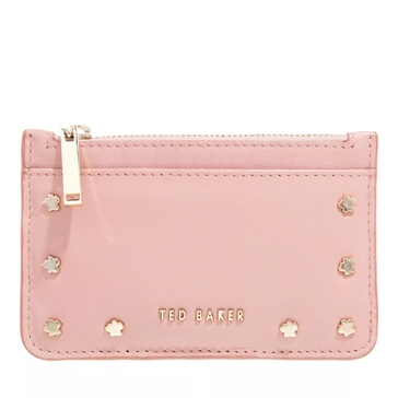 Ted Baker Pariys Magnolia Stud Zipped Card Holder Pink Card Case