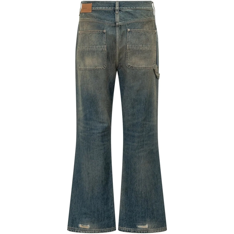 Amiri Jeans à jambe droite Jeans Carpenter a Gamba Ampia blau(Image 2)