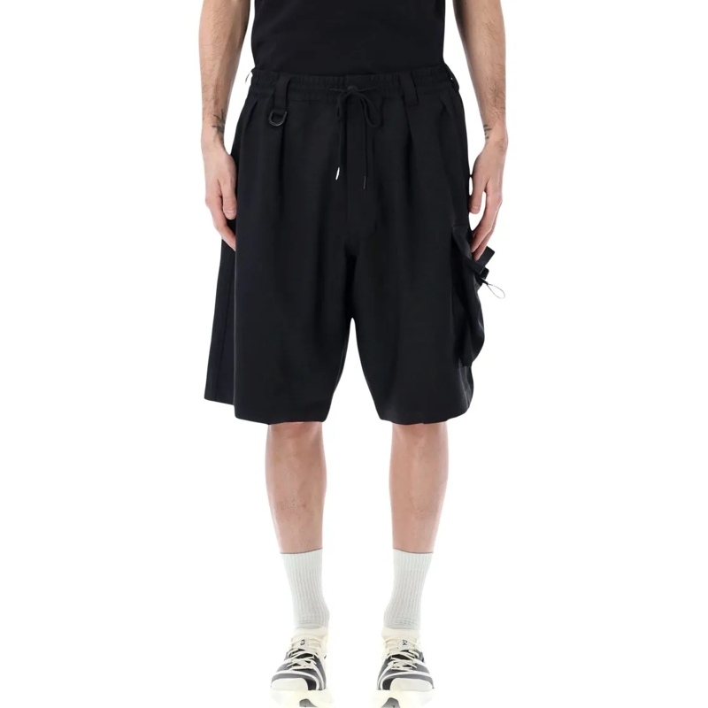 Y-3 Short décontracté Sport Uniform Cargo Shorts With Elasticated Waistb Black