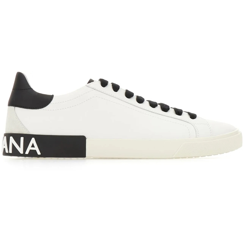 Dolce&Gabbana Low-Top-Sneaker Dolce&gabbana Two-tone leather Portofino Vintage s mehrfarbig