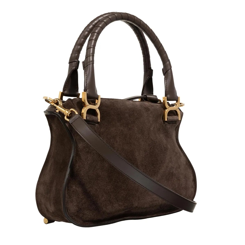 Chloé Schultertasche Marcie Small Brown(Image 4)