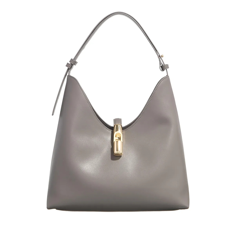 Furla Hobo Bag Furla Goccia M Hobo Urban Gray