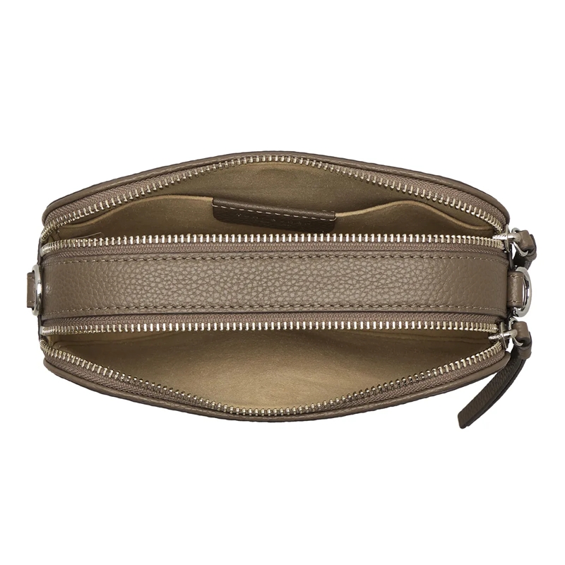 Tory Burch Camera Bag Miller Mini Crossbody Bag Wild Mushroom(Image 5)