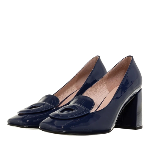 Coccinelle Coccinellechester Patent Royal Blue Pump