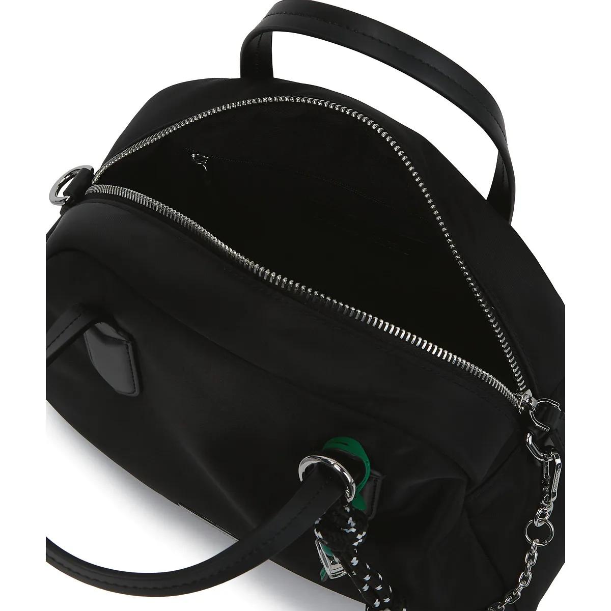 Thumbnail - Karl Lagerfeld Crossbody Bags - Ikon Bowling Bag aus Nylon - Gr. unisize - in Schwarz - für Damen