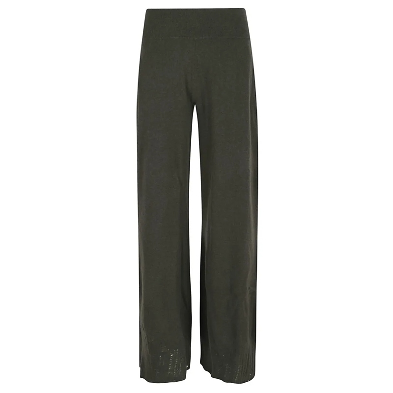 Stella McCartney  Wide-Leg Pants With High Waist Black