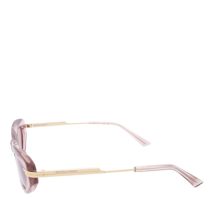 Bottega Veneta BV1368S-005 Brown-Gold-Brown | Sunglasses