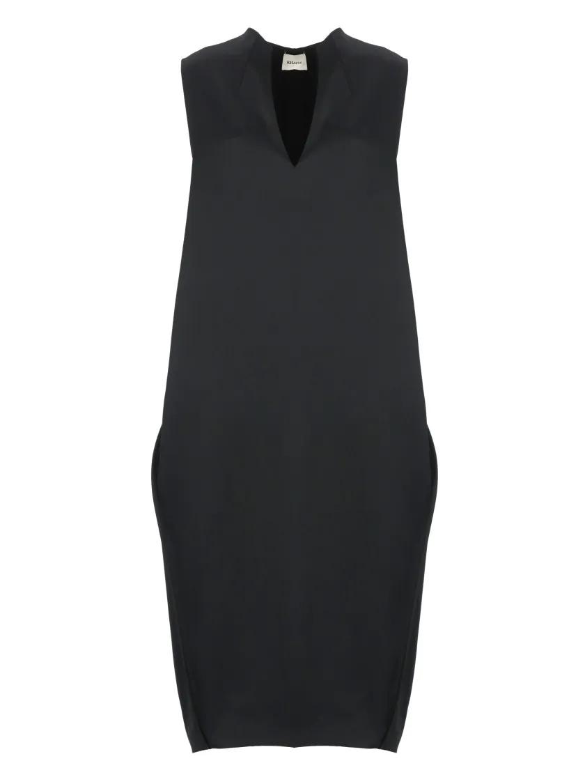 Thumbnail - Khaite - Black Blanche Dress - Größe M - schwarz