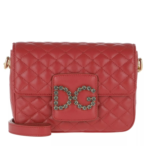 Dolce&Gabbana DG Millennials Crossbody Bag Red Sac à bandoulière