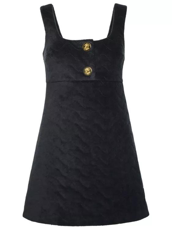 Patou - Black Cotton Dress - Größe 34 - black