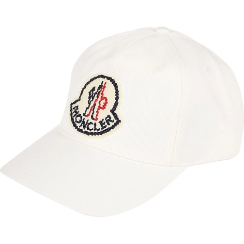 Moncler  Baseball Cap White weiß