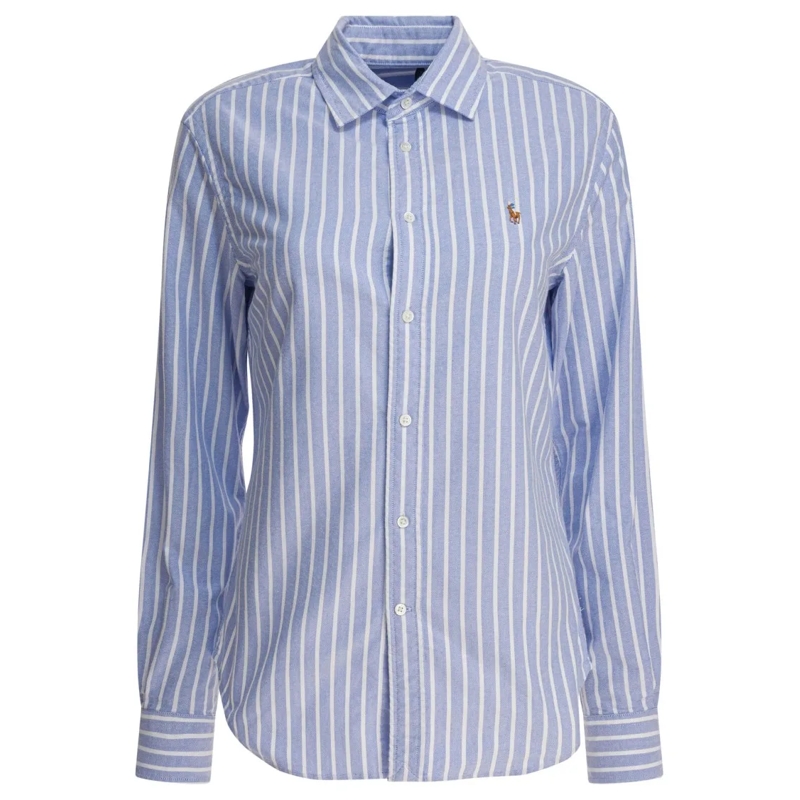 Polo Ralph Lauren Hemd Oxford" Striped Shirt Blue