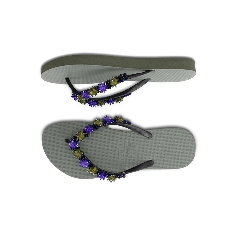 UZURII Flip Flops Die Purple Rio ist das absolute Prunkstück der Uzu grün(Image 4)