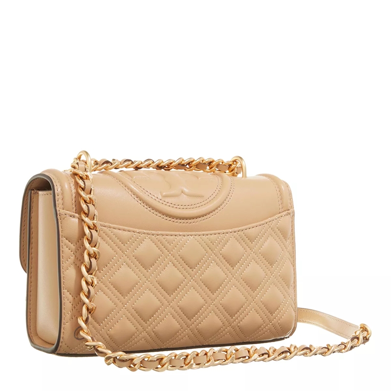 Tory Burch Schultertasche Fleming Small  Convertible Shoulder Bag Desert Dune(Image 4)