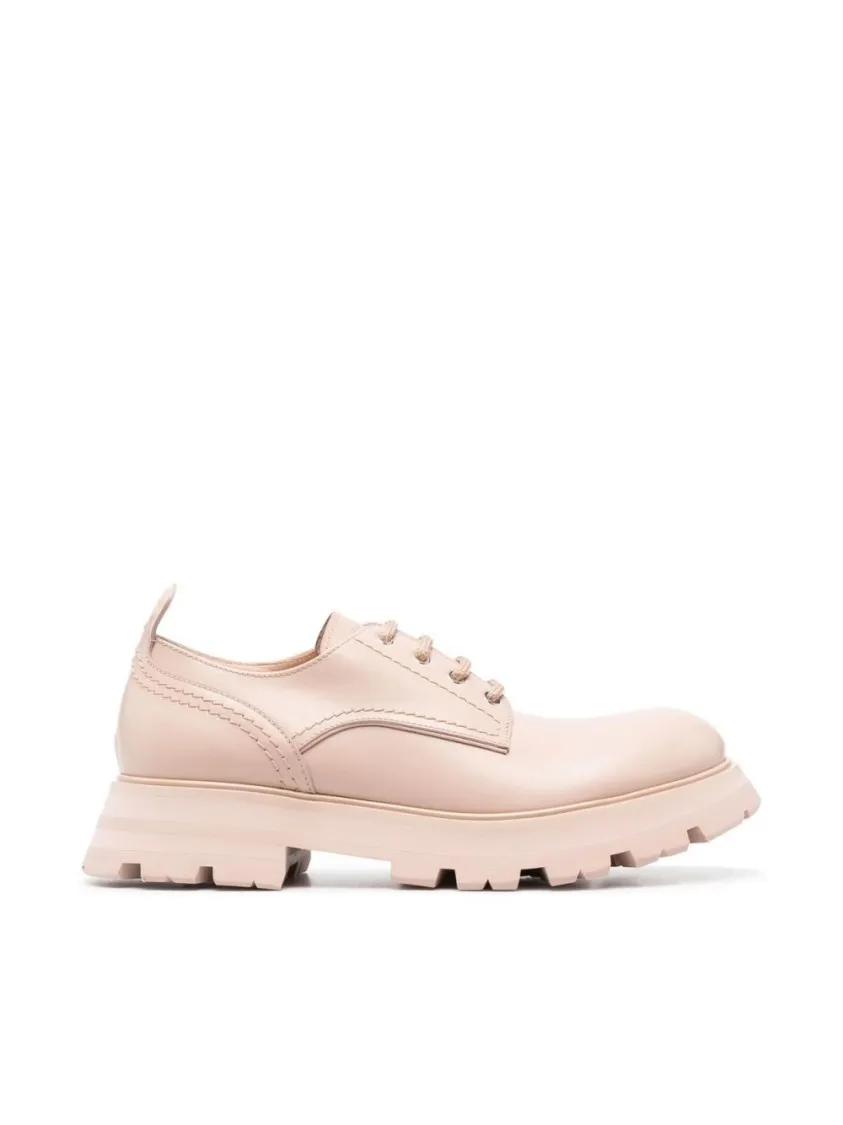 Thumbnail - Alexander McQueen Low-Top Sneaker - Wander Lace-Up Shoes - Gr. 38 (EU) - in Beige - für Damen