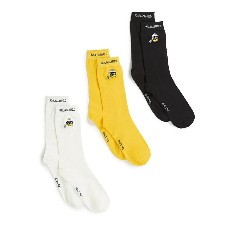 Karl Lagerfeld  DISNEY X KL SOCKEN – 3ER-SET bunt