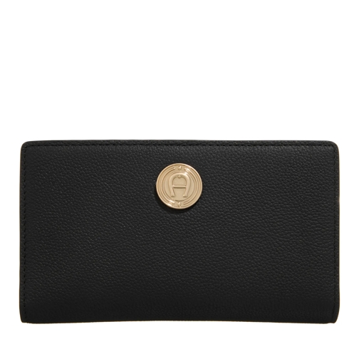 AIGNER Bi-Fold Wallet Leeloo Black