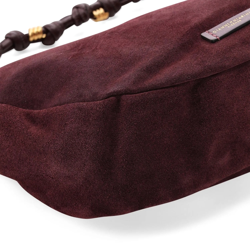 Gianni Chiarini Sac à bandoulière Tasche Cleo aus Veloursleder braun(Image 9)