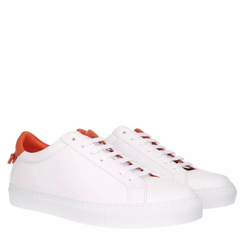 Givenchy Urban Street Sneaker White/Tangerine Low-Top Sneaker