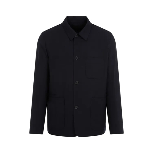 Paul Smith Dark Navy Blue 4Btn Casual Jacket Blue 