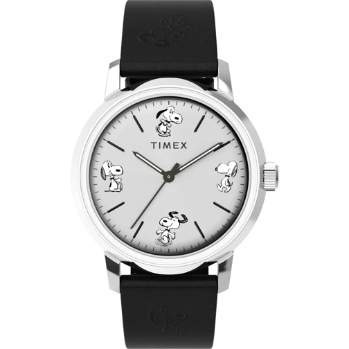 Timex Automatikuhr Automatische Uhr Marlin® Automatic X Peanuts Sketc schwarz
