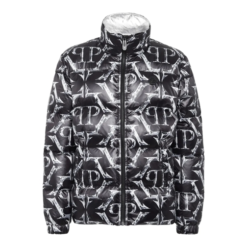 Philipp Plein Daunenjacken Daunenmantel Chrome schwarz