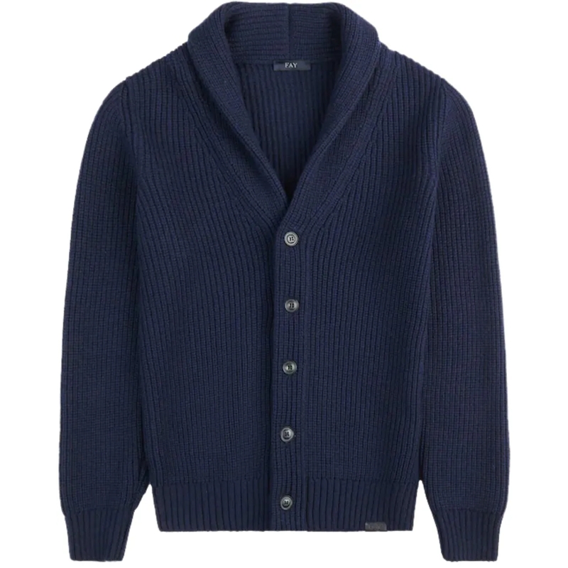 Fay  Sweaters Blue blau