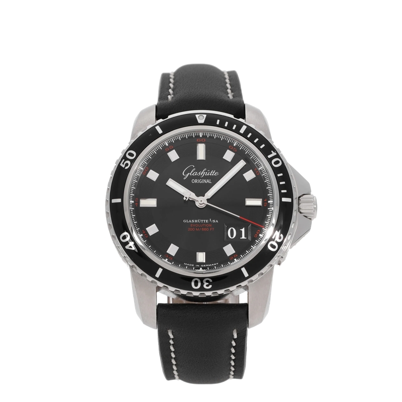 Glashütte Original Automatisch Horloge Sport Evolution Schwarz(Image 2)