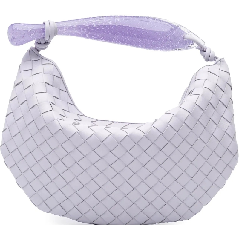 Bottega Veneta Sac à bandoulière Limited Edition Murano Glass Lambskin Intrecciato  lila