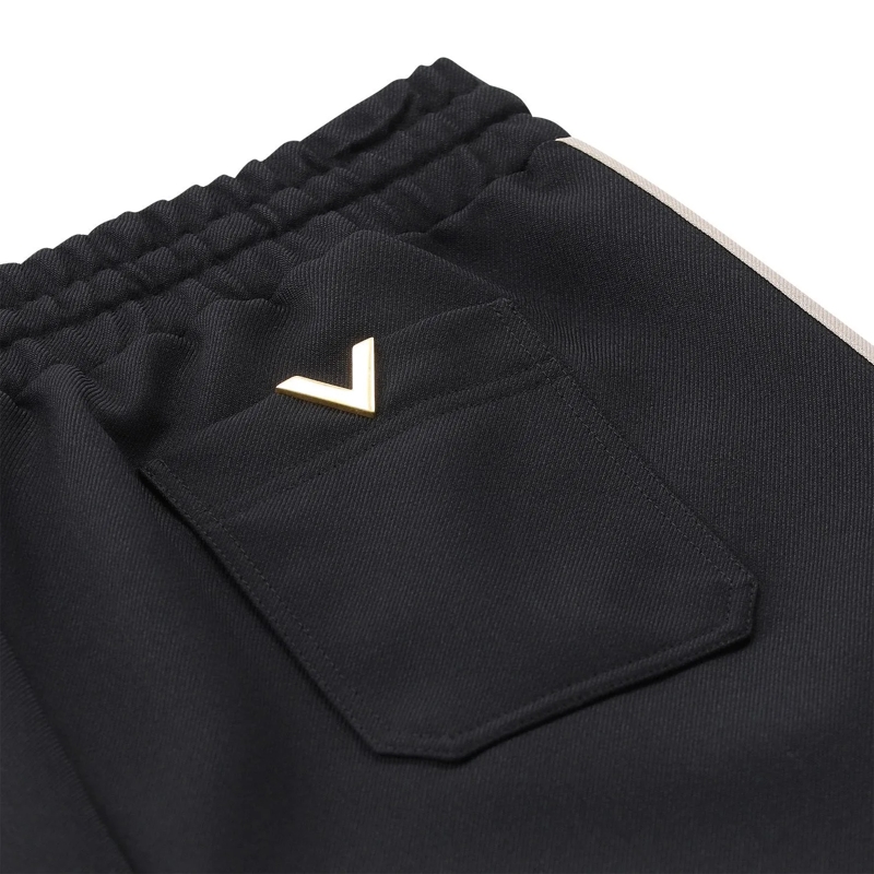 Valentino Garavani Freizeithose Hose mit Logo schwarz(Image 5)