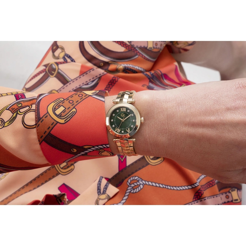 GC Quarzuhr Quarz Analog Uhr Gc Illusion gelb(Image 2)