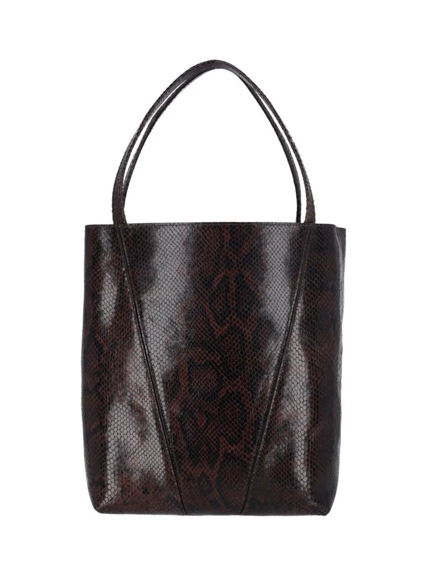 Chloé Shoppers & Totes "Spin" Tote Bag – Brown in bruin