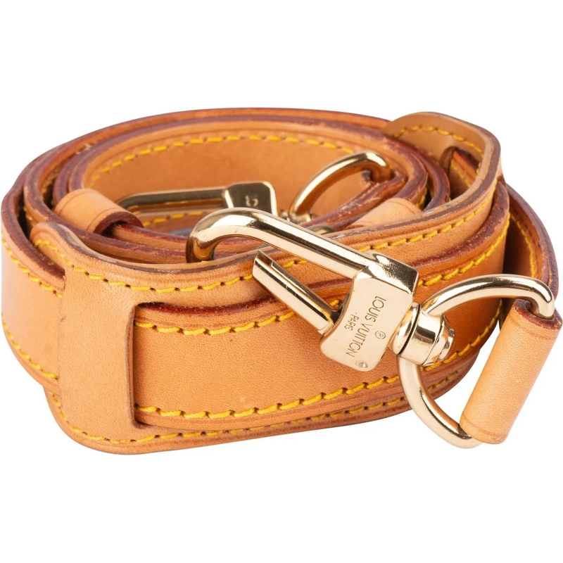 Louis Vuitton Tote Louis Vuitton Vachetta Leather Keepall Bags Strap braun