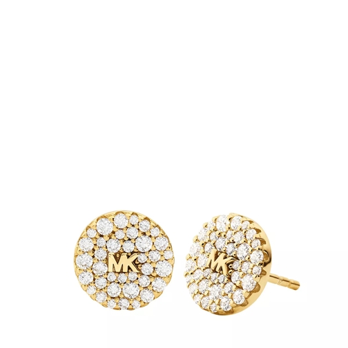 Michael Kors Women's Sterling Silver Stud Earring MKC1496AN710 Gold Oorsteker