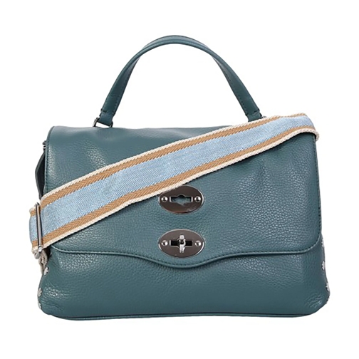 Zanellato Satchel Postina Daily Giorno S Green Bag Blue