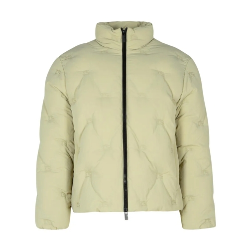 Burberry Beige Nylon Down Jacket Neutrals Übergangsjacke